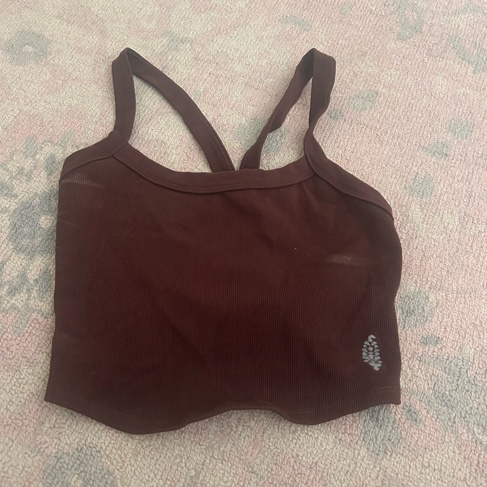 Free people movement cropped tank